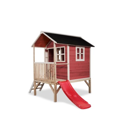 Wooden playhouse EXIT LOFT 300 /red/