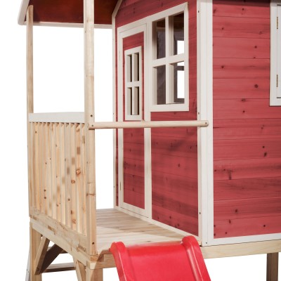 Wooden playhouse EXIT LOFT 300 /red/