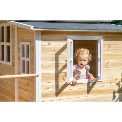 Wooden playhouse EXIT LOFT 550 /natural/