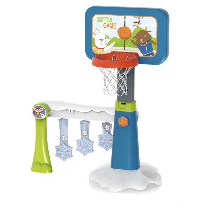 Set 2 in 1 - Basketball for children/goal  WOOPIE