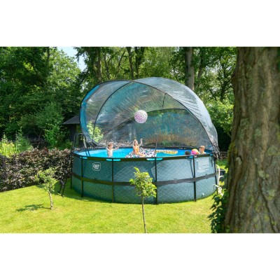 Dome for round frame swimming pool EXIT 488 cm