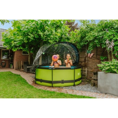 Dome for round frame swimming pool EXIT 244 cm