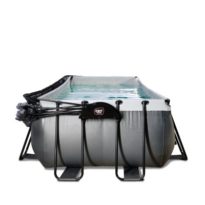 Swimming pool with dome and heat pump  EXIT PREMIUM  540 x 250