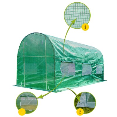 Foil tunel 4 m x 2,5 m /green/