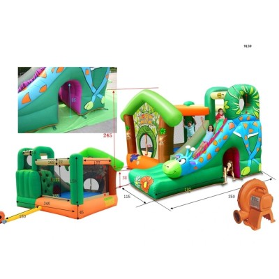 Bouncer with slide JUNGLE