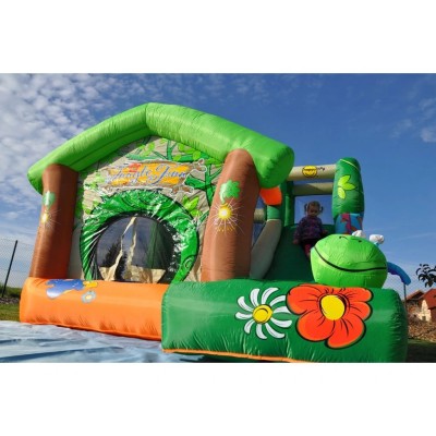 Bouncer with slide JUNGLE