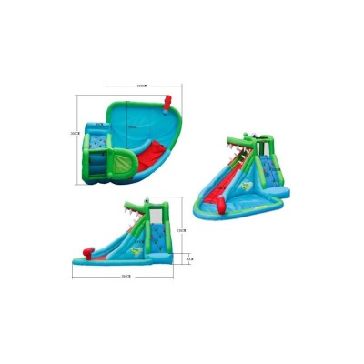 Dmuchana Zjeżdżalnia Wodna KROKODYL
