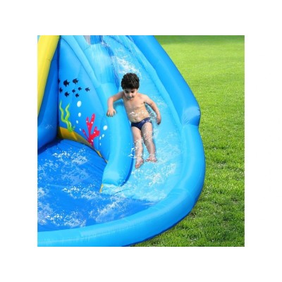 Happy Hop bouncer SHARK with 2 slides