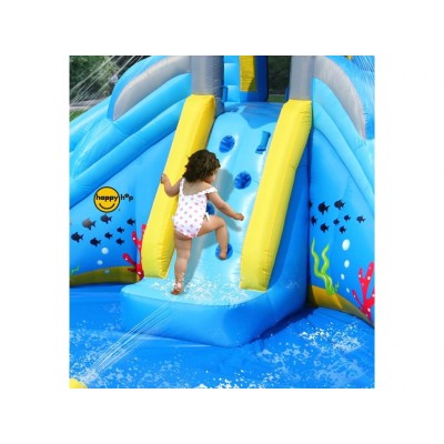 Happy Hop bouncer SHARK with 2 slides