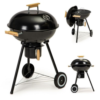 Small coal garden grill, round MG