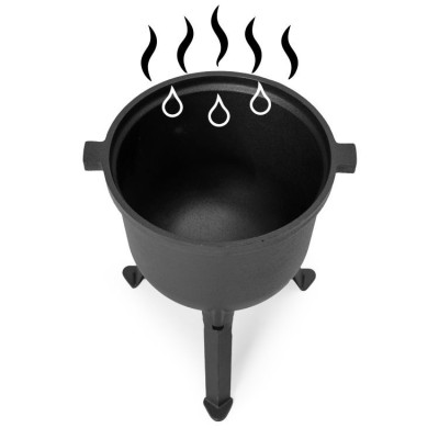 Cast iron cauldron 8 l