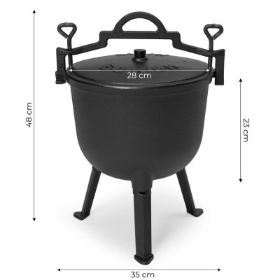 copy of Cast iron cauldron 8 l