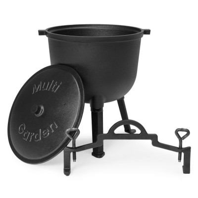 Cast iron cauldron 15 l