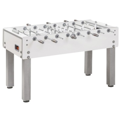 Soccer table GARLANDO G-500 PURE WHITE /telescopic rods/