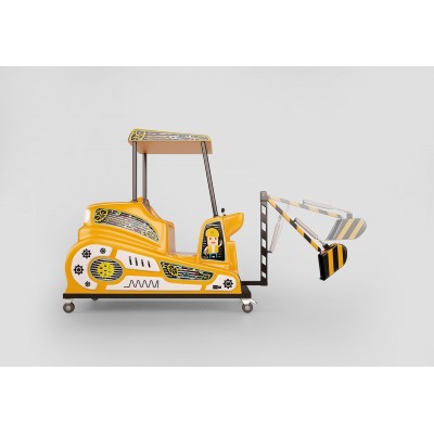 Mini EXCAVATOR with metal cage