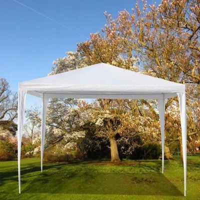 Garden pavilion with 4 walls 3 m x 3 m /white/