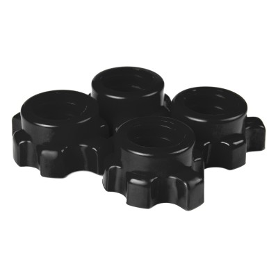 Adjustable bituminous dumbbells Set 40 kg 4 in  1