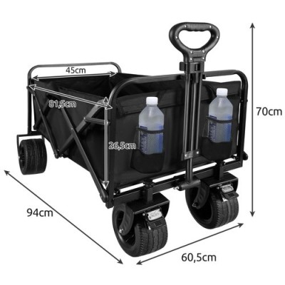Transport trolley GARDLOV /black/