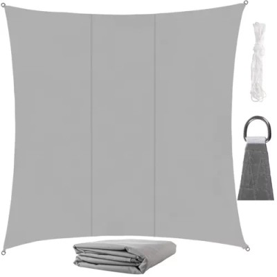 Żagiel przeciwsłoneczny kwadratowy 3,6 m x 3,6 m / szary/