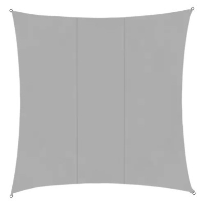 Żagiel przeciwsłoneczny kwadratowy 3,6 m x 3,6 m / szary/
