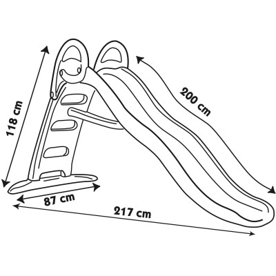 Slide SMOBY LIFE FUNNY 200 cm