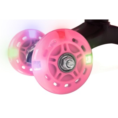 Grivity ride with glowing wheels /pink/