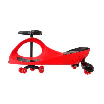 Grivity ride with glowing wheels red/