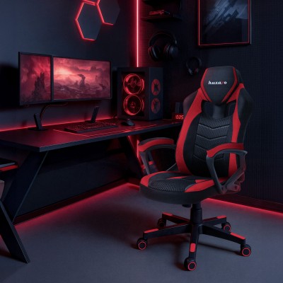 Gaming armchair HUZARO FORCE 2.5 RED MESH