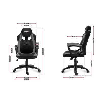 Gaming armchair HUZARO FORCE 2.5 BLUE MESH