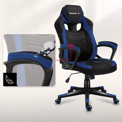 Gaming armchair HUZARO FORCE 2.5 BLUE MESH