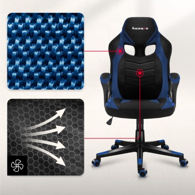 Gaming armchair HUZARO FORCE 2.5 BLUE MESH