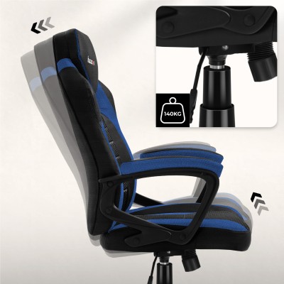 Gaming armchair HUZARO FORCE 2.5 BLUE MESH