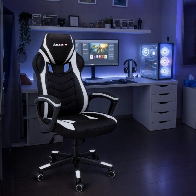 Fotel gamingowy HUZARO FORCE 2.5 WHITE MESH