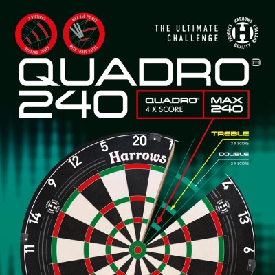 Tarcza sizalowa HARROWS QUADRO 240