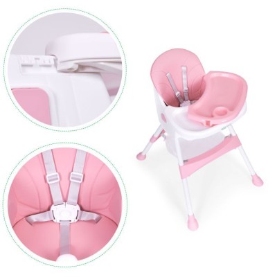 Feeding chair ECOTOYS  /pink/