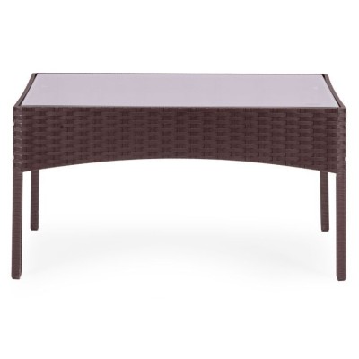 Garder furniture set -table,sofa, two armchairs /brown/MG