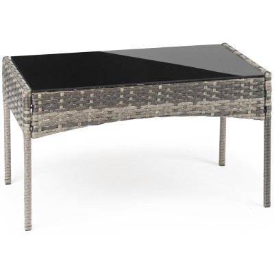 Garden furniture set -table, sofa, two armchairs /grey/