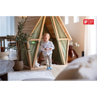 Wooden playhouse/tent EXIT YUKI 100