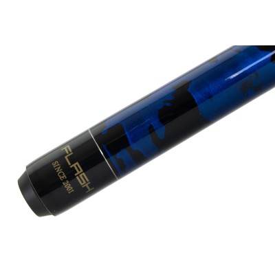 2 pieces pool cue FLASH /blue/