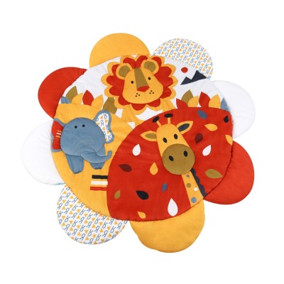 Baby play mat2-in-1 TINIMINI FLOWER SAFARI