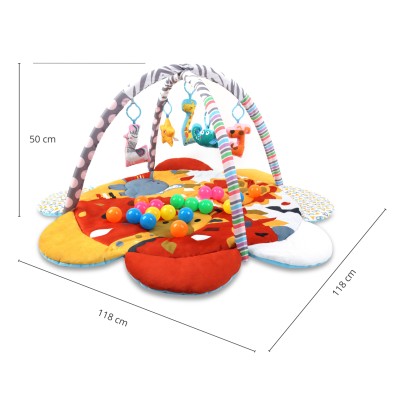 Baby play mat2-in-1 TINIMINI FLOWER SAFARI