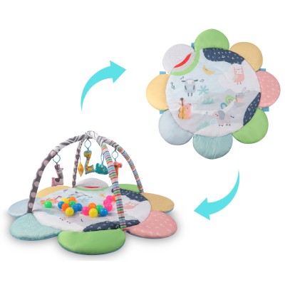 Baby play mat2-in-1 TINIMINI FLOWER ZOO