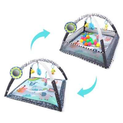 Baby play mat 2-in-1 Pleypen with balls