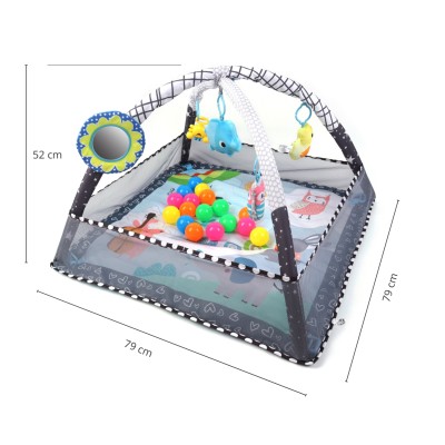 Baby play mat 2-in-1 Pleypen with balls
