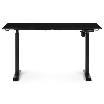 Biurko elektryczne regulowane 140 cm x 71 cm /czarne/