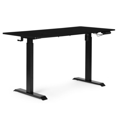 Biurko elektryczne regulowane 140 cm x 71 cm /czarne/