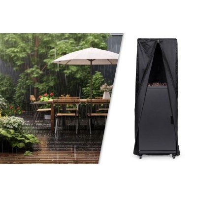 Parasol grzewczy gazowy MULTIGARDEN z kamieniami wulkanicznymi