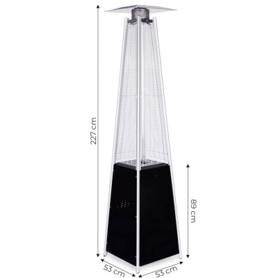 Parasol grzewczy gazowy 13 kW MULTIGARDEN