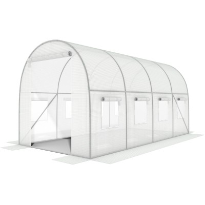 Tunel foliowy 4,5 m x 2 m /biały/