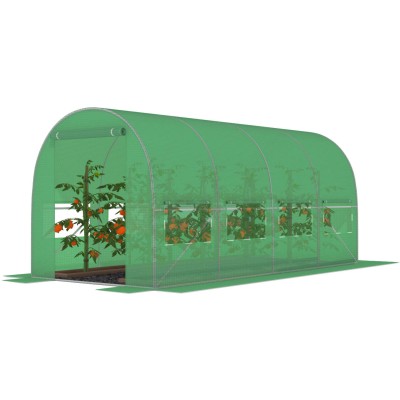Tunel foliowy 4,5 m x 2 m /zielony/